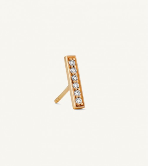 Diamond Line Earring